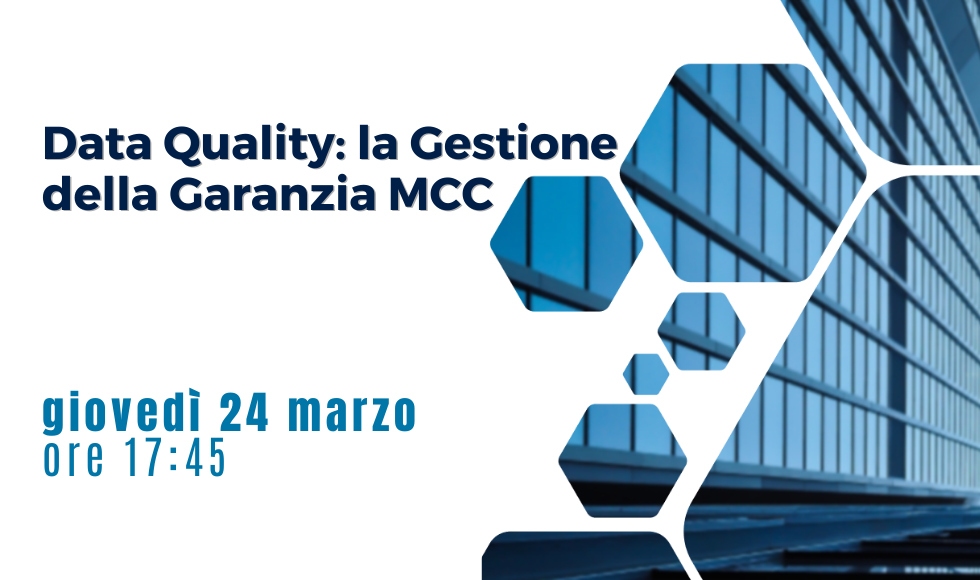 Data Quality-la gestione della garanzia mcc